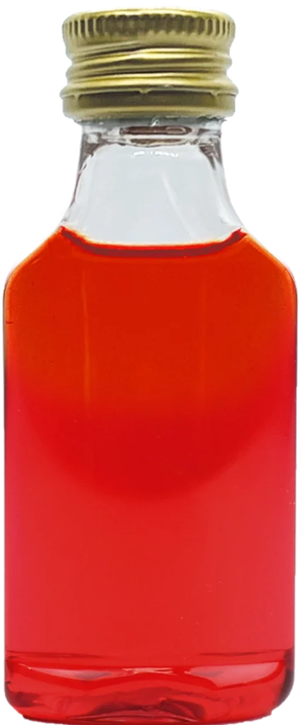 Alcoholvrije rode shotjes