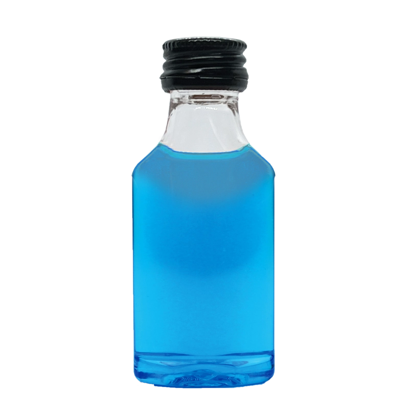 Blauwe shotjes